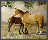 Mare with colt