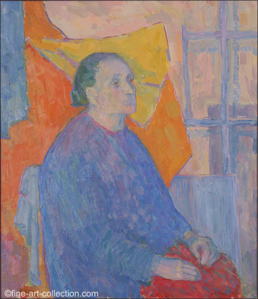 A Woman in Blue