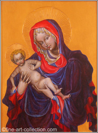 Madonna from The S. Vit Cathedral